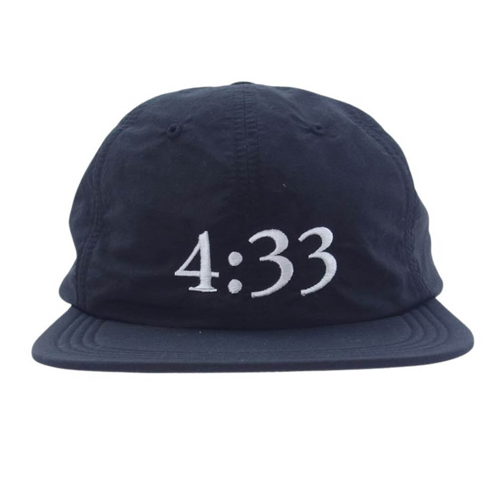 ガーベッジ SOFT BRIM 6PANEL CAP 4:33 キャップ 帽子 ブラック系【美品】【中古】