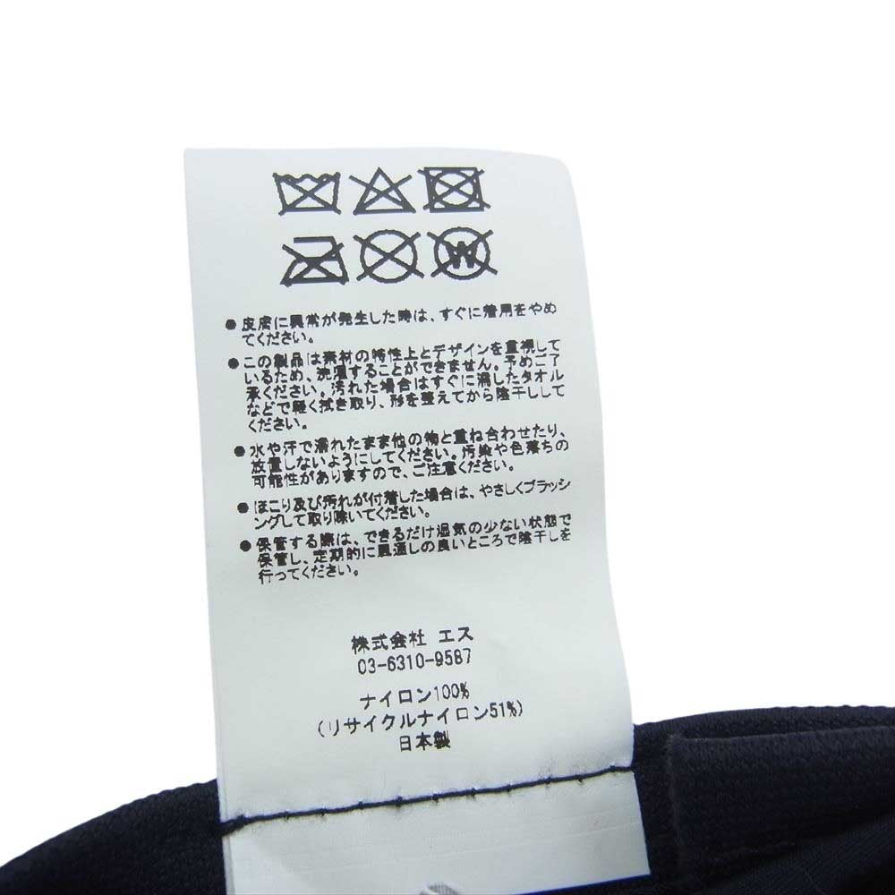 ガーベッジ SOFT BRIM 6PANEL CAP 4:33 キャップ 帽子 ブラック系【美品】【中古】