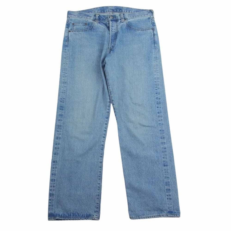 アプレッセ 24SS 24SAP-01-10H Washed Denim Pants  耳 セルビッジ ウォッシュド デニム パンツ インディゴブルー系 34【中古】