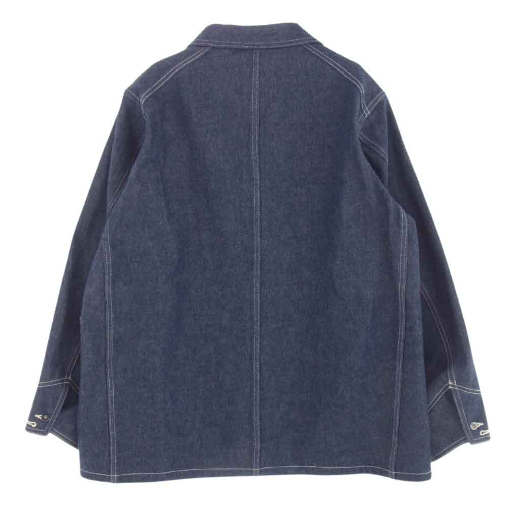 マーティーアンドサンズ MT3103-0906 COVERALL JACKET カバーオール デニム ジャケット インディゴブルー系 2【極上美品】【中古】