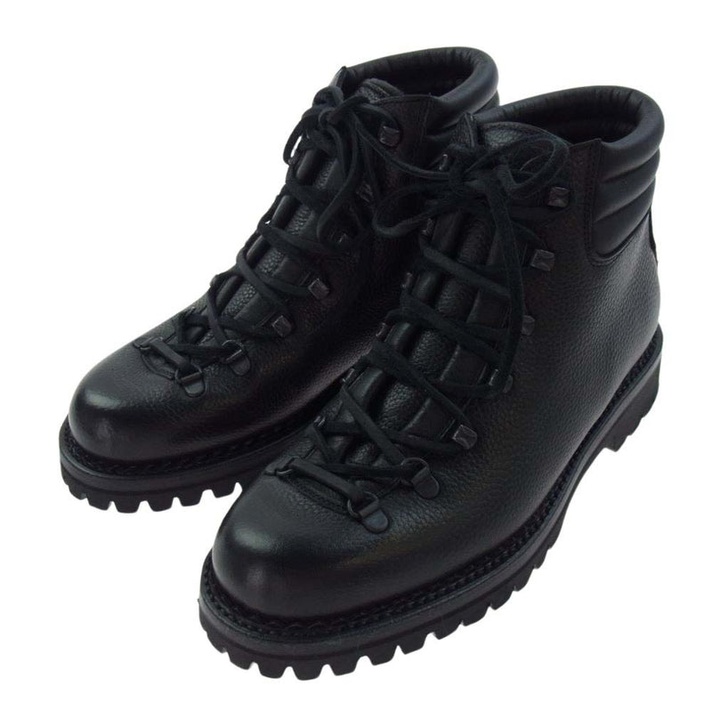 ユケテン 10-71-2926-00313-1614 VETTORE BOOTS ヴェットーレ レザー ブーツ ブラック系 7【新古品】【未使用】【中古】