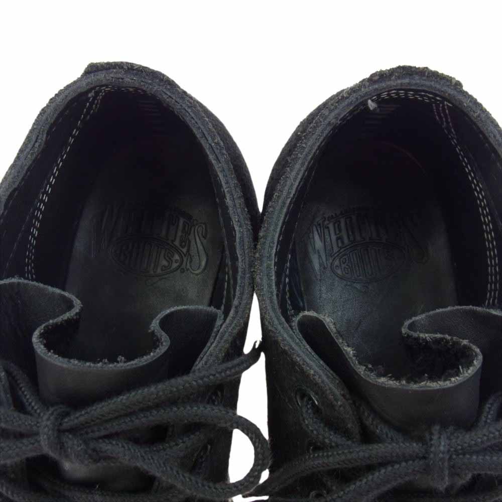 WHITE'S BOOTS ホワイツブーツ NORTHWEST OXFORD ノースウェスト オックスフォード スエード ブーツ  ブラック系 7E【極上美品】【中古】