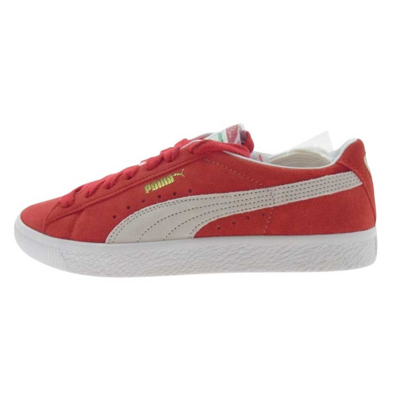 PUMA プーマ 374921-06 SUEDE VTG High Risk Red-Puma スウェード ビンテージ ローカット スニーカー レッド系 26cm【極上美品】【中古】