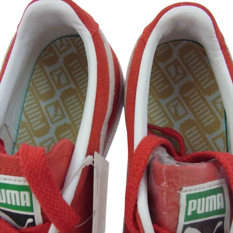 PUMA プーマ 374921-06 SUEDE VTG High Risk Red-Puma スウェード ビンテージ ローカット スニーカー レッド系 26cm【極上美品】【中古】