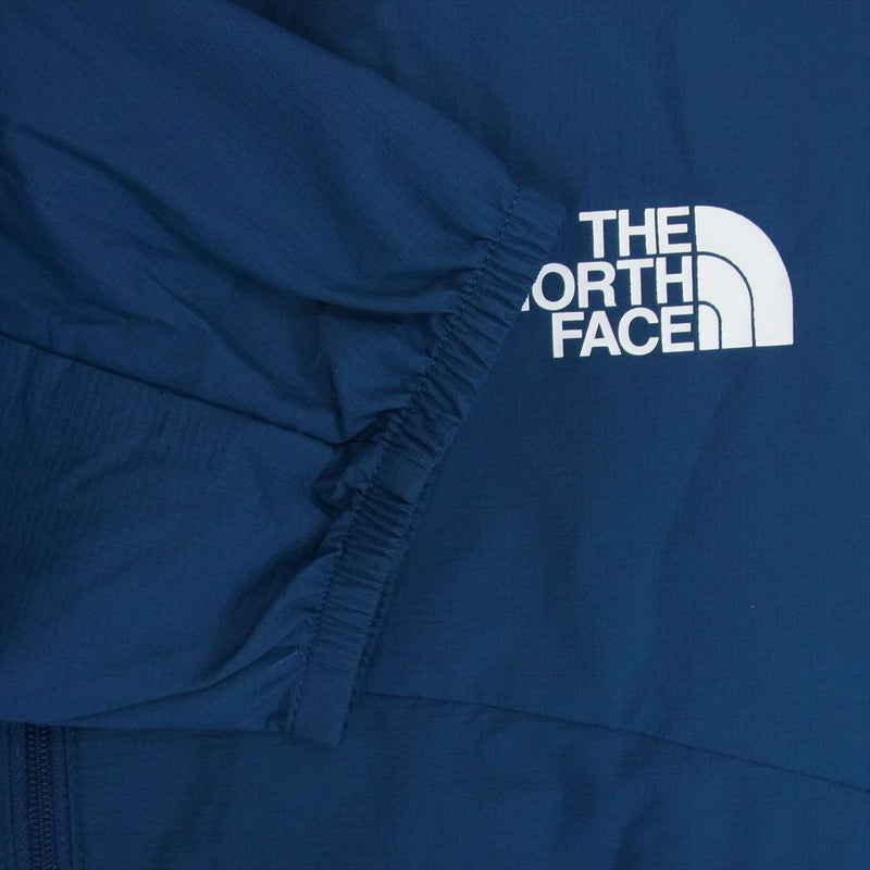 THE NORTH FACE ノースフェイス NP22202 SWALLOWTAIL HOODIE スワローテイル フーディー ロゴ ジップアップ ジャケット ブルー系 L【極上美品】【中古】