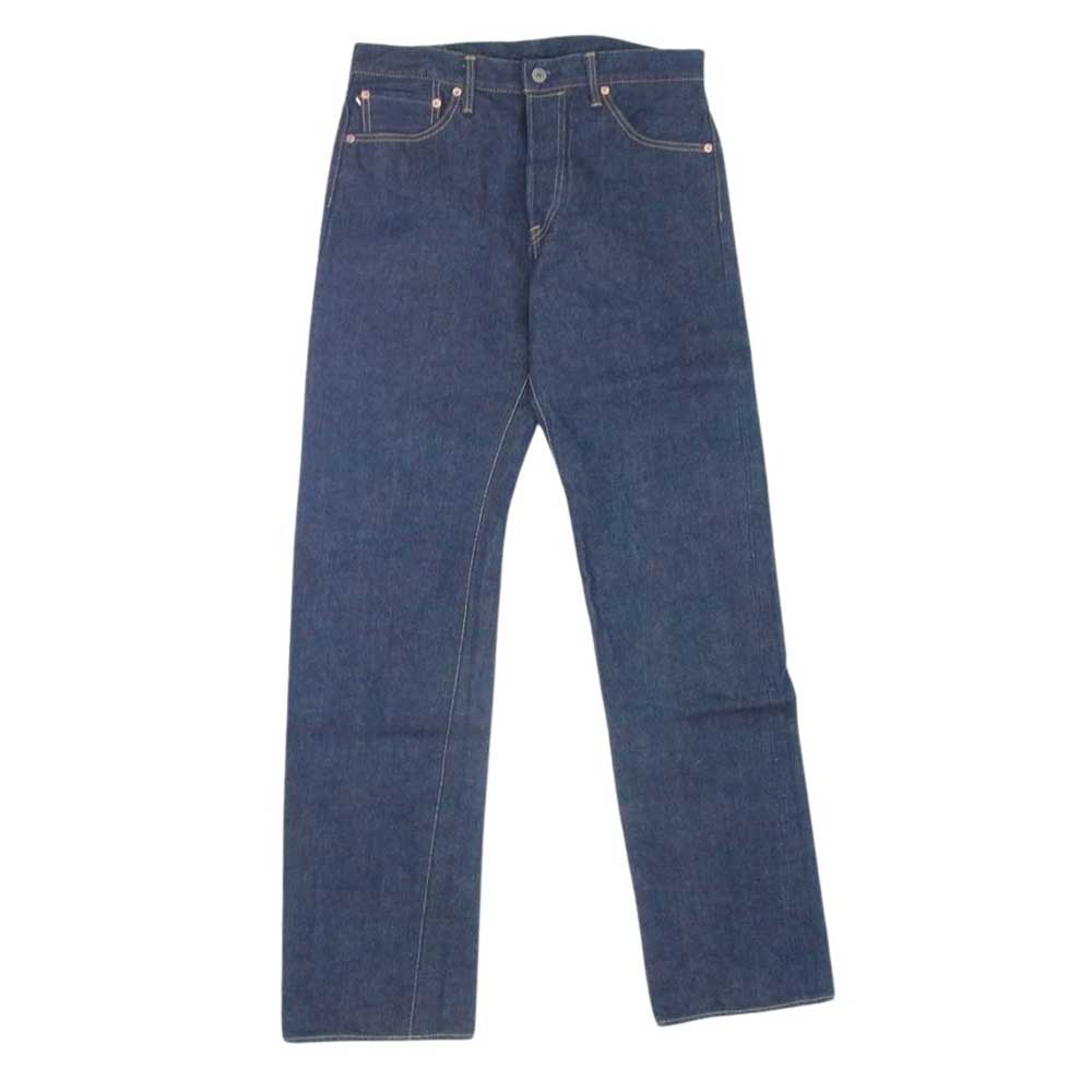 鬼デニム ONI-288-Ishikawadai オニ 15oz 石川台デニム レギュラー ストレート パンツ インディゴブルー系 33【極上美品】【中古】