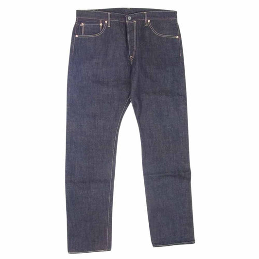 鬼デニム ONI246-14KBE 初代 鬼デニム復活 14oz Oni Denim Neat Straight オニ ストレート デニム パンツ インディゴブルー系 40【極上美品】【中古】