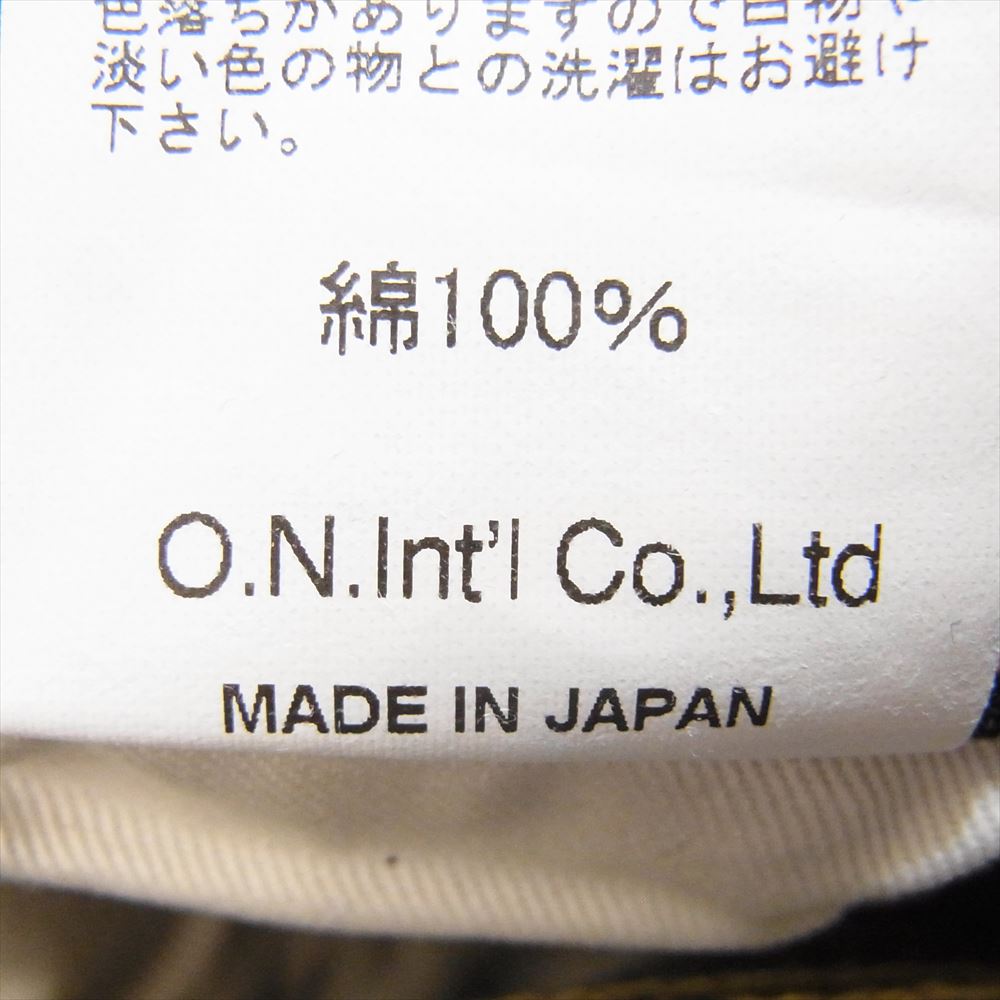 鬼デニム ONI246-14KBE 初代 鬼デニム復活 14oz Oni Denim Neat Straight オニ ストレート デニム パンツ インディゴブルー系 40【極上美品】【中古】