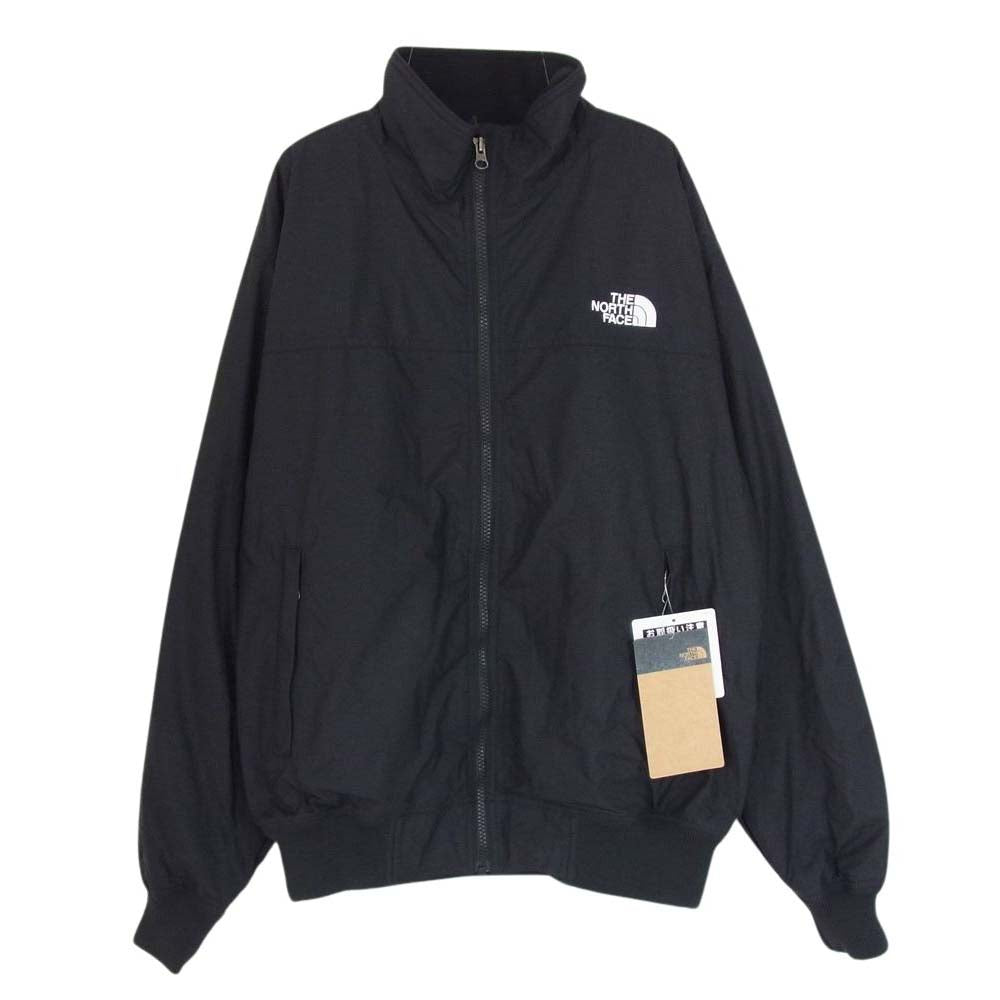 THE NORTH FACE ノースフェイス 23AW NP72331 Compact Nomad Blouson コンパクト ノマド ブルゾン ロゴ刺繍 ジャケット ブラック系 M【美品】【中古】