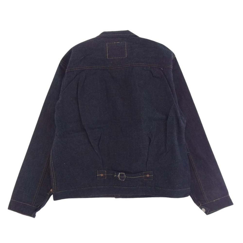 Levi's リーバイス 70501-0003 506XX 復刻 米国製 USA製 1st ファースト 裏ボタン555刻印 デニム トラッカー ジャケット インディゴブルー系 44【新古品】【未使用】【中古】