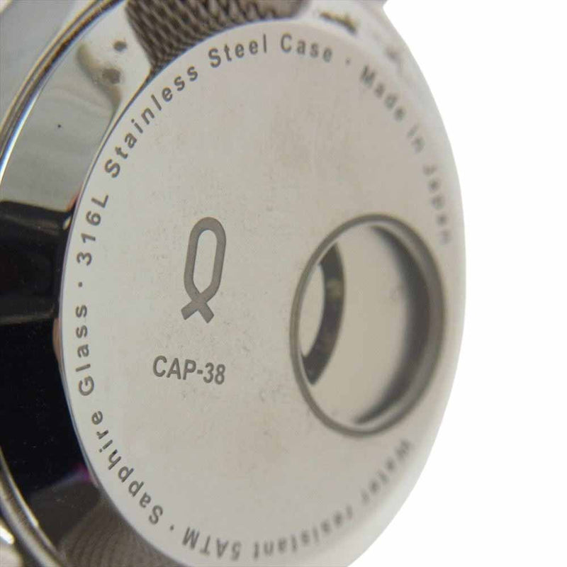 ノット CAP-38 メカニカルオープンハート 38nn 自動巻き 腕時計 ウォッチ シルバー系【中古】