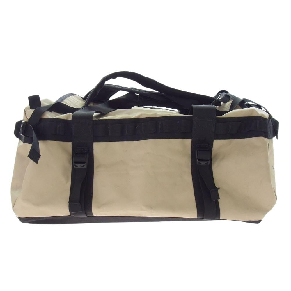 THE NORTH FACE ノースフェイス tb50/tn50 BASE CAMP DUFFEL ベース キャンプ ダッフル ボストン バッグ ベージュ系【中古】