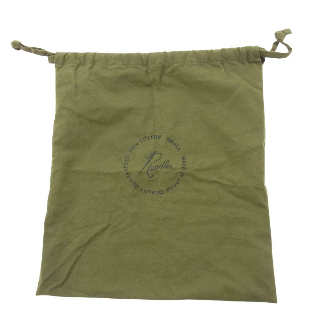 Needles ニードルス LQ209BG LQ209SH LQ209PT Pajama Set  パジャマ コットン セットアップ カーキ系 S【中古】