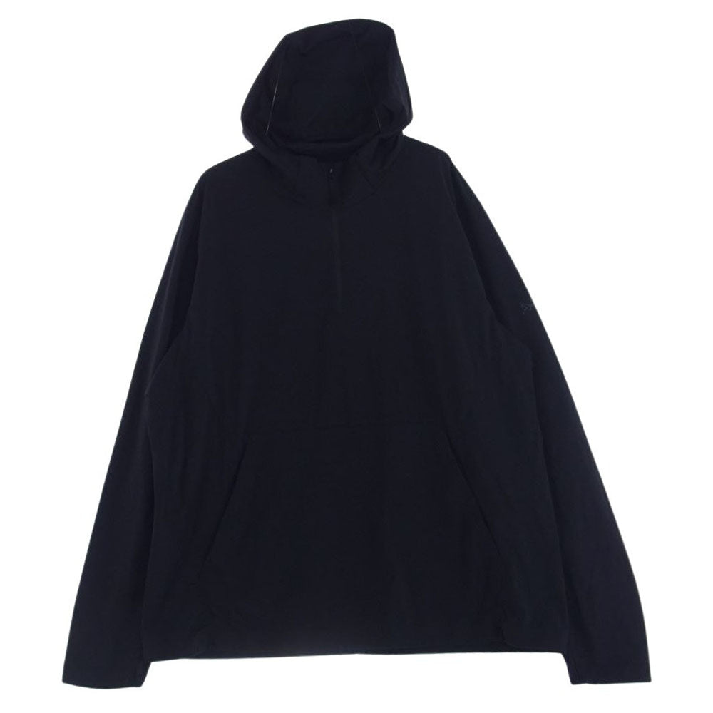 ARC'TERYX アークテリクス ACROPLE PULLOVER HOODY プルオーバー ナイロン フーディ ジャケット ブラック系 L【中古】