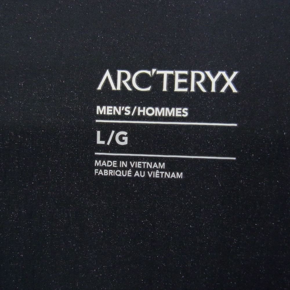 ARC'TERYX アークテリクス ACROPLE PULLOVER HOODY プルオーバー ナイロン フーディ ジャケット ブラック系 L【中古】