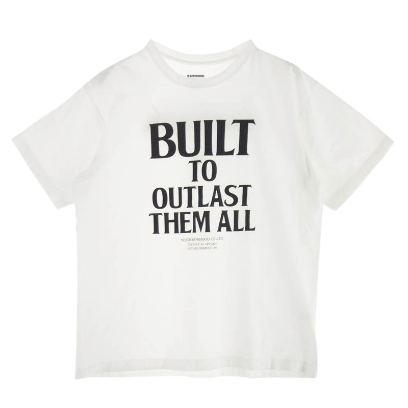 NEIGHBORHOOD ネイバーフッド NH TEE-7 SS . CO White 半袖 Tシャツ カットソー ホワイト系 M【中古】