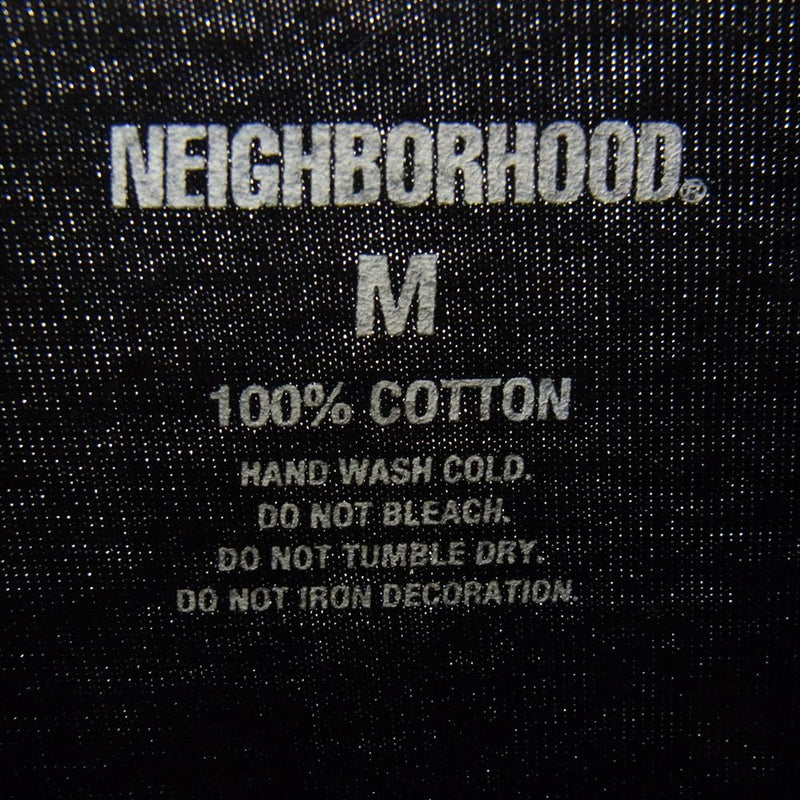 NEIGHBORHOOD ネイバーフッド 21SS NH-1 TEE Black 半袖 Tシャツ カットソー ブラック系 M【中古】