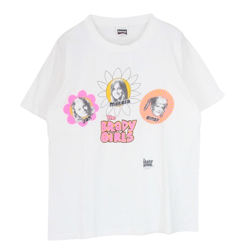 ヴィンテージ 90's ヴィンテージ The Brady Girls コメディ 半袖 Tシャツ ホワイト系 L【中古】