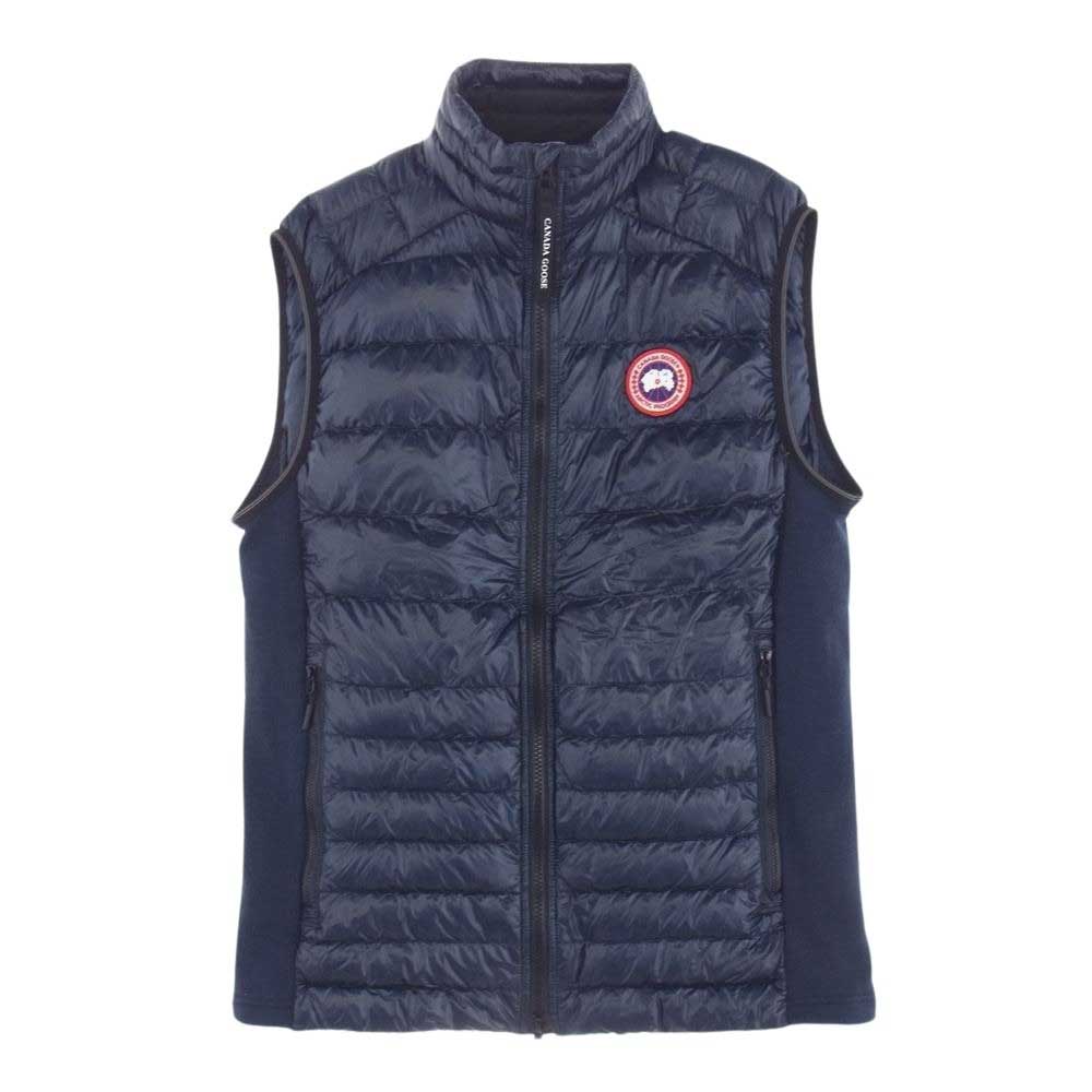 CANADA GOOSE カナダグース 2715M 国内正規品 サザビーリーグ HyBridge Lite Tech Vest ハイブリッジ ライト テック ダウン ベスト ネイビー系 M【美品】【中古】