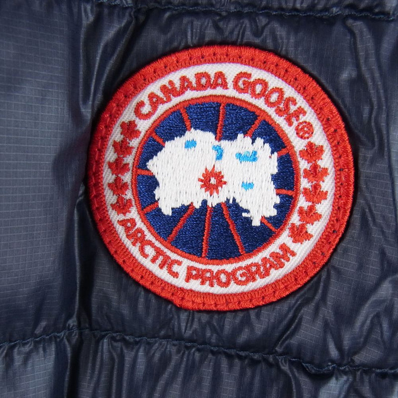 CANADA GOOSE カナダグース 2715M 国内正規品 サザビーリーグ HyBridge Lite Tech Vest ハイブリッジ ライト テック ダウン ベスト ネイビー系 M【美品】【中古】