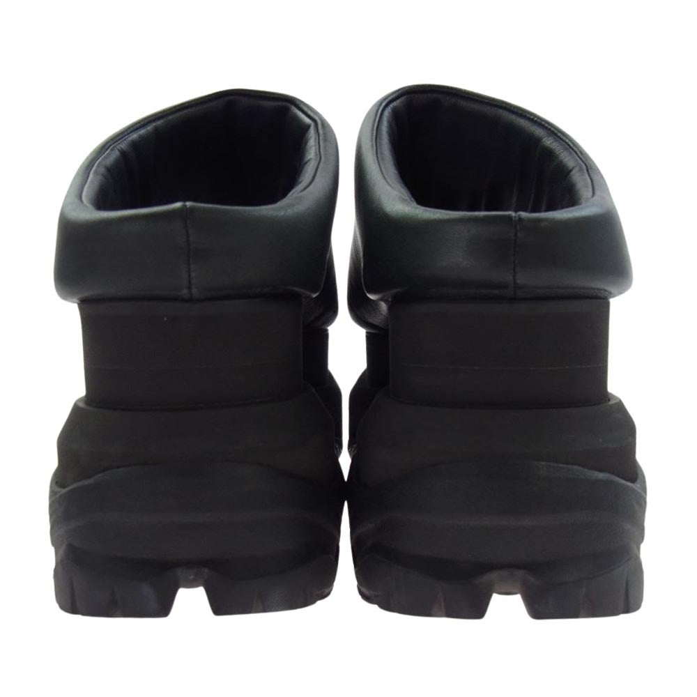 Sacai サカイ 24SS 24-07175 Padded Wedge Mules プラットフォーム サンダル ブラック系 38【中古】