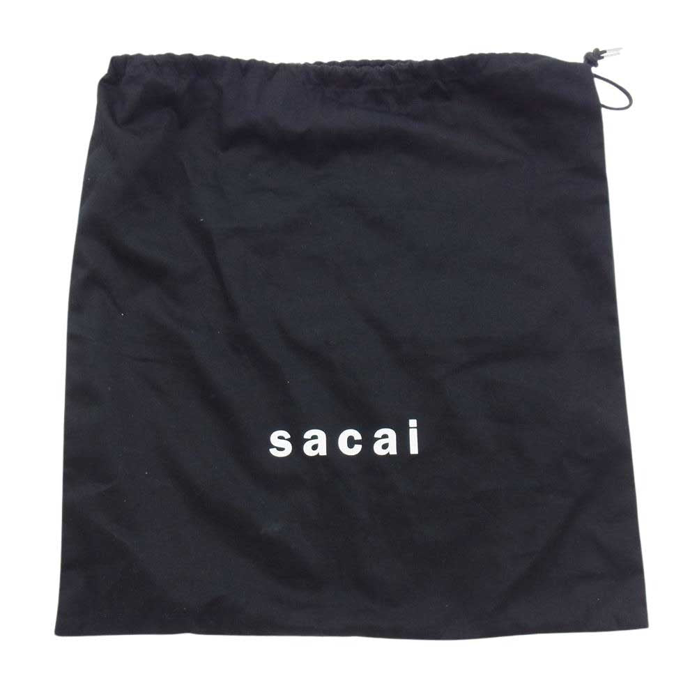 Sacai サカイ 24SS 24-07175 Padded Wedge Mules プラットフォーム サンダル ブラック系 38【中古】