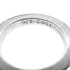 CHROME HEARTS クロムハーツ（原本無） 3mm SPACER スペーサー リング シルバー系 10号【中古】