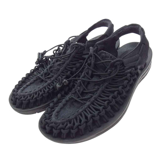 KEEN キーン UNEEK ユニーク サンダル ブラック系 25.5cm【中古】