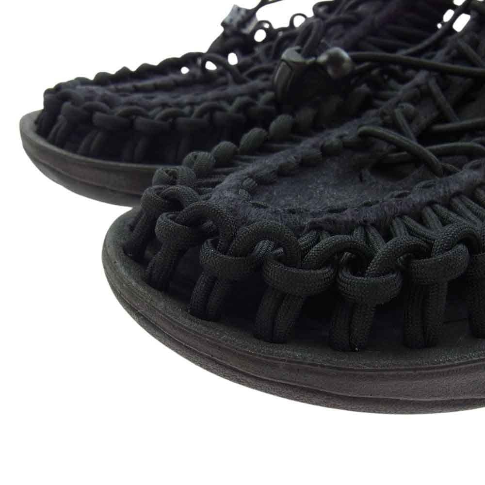 KEEN キーン UNEEK ユニーク サンダル ブラック系 25.5cm【中古】