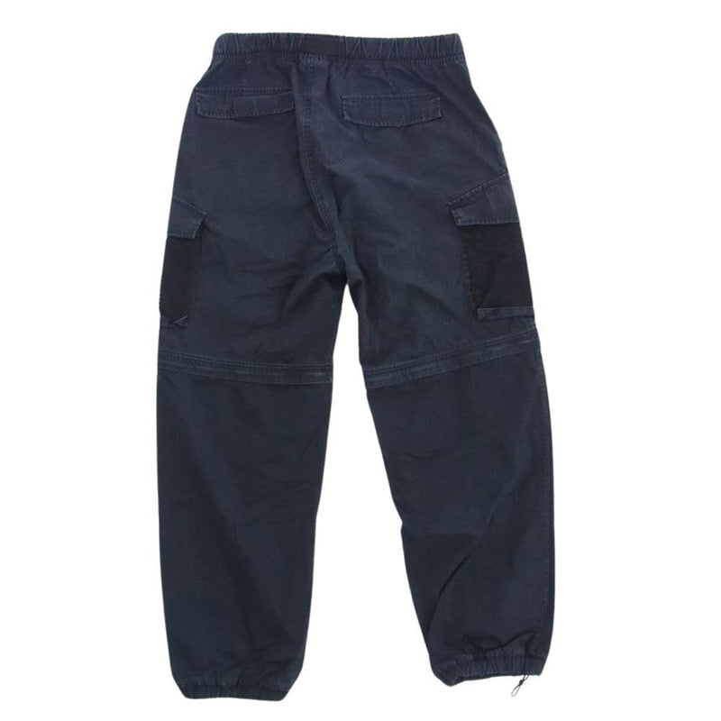 Supreme シュプリーム 21SS Mesh Pocket Belted Cargo Pant メッシュ ポケット ベルテッド カーゴ パンツ 2WAY ハーフ パンツ ブラック系 M【中古】