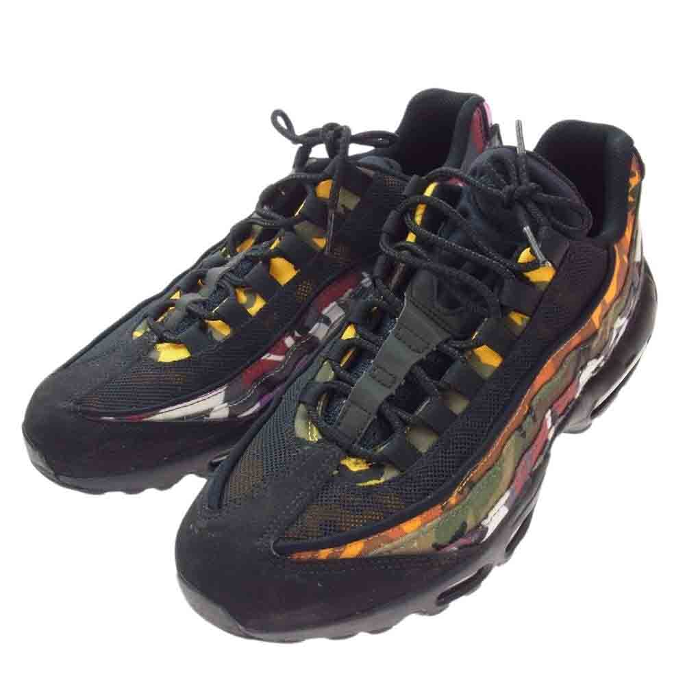 NIKE ナイキ AR4473-001 AIR MAX 95 ERDL PARTY MULTIPLE CAMO BLACK エアマックス 95 マルチカモ ブラック スニーカー マルチカラー系 27.5cm【中古】