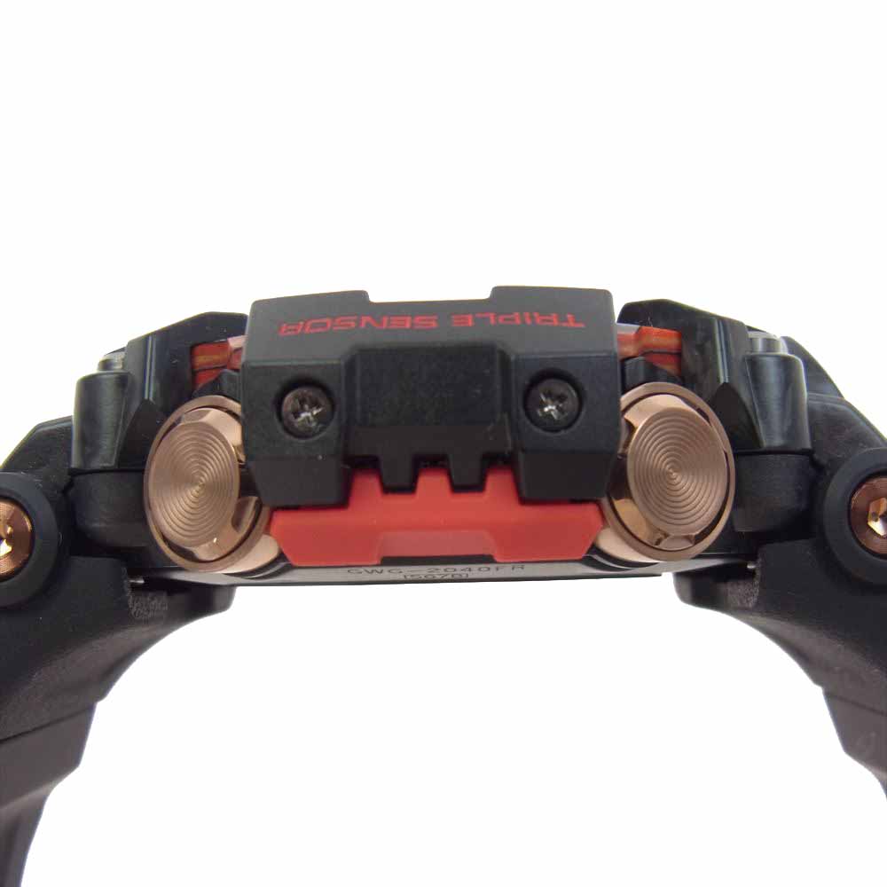 CASIO G-SHOCK カシオ ジーショック GWG-2040FR-1AJR G-Shock 40th Anniversary Flare Red ソーラー 電波 腕時計 ブラック系【新古品】【未使用】【中古】