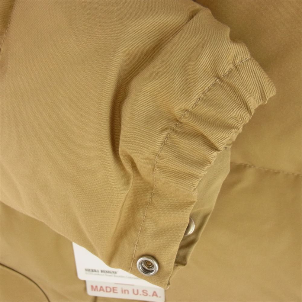 SIERRA DESIGNS シエラデザイン 7951 DOWN SIERRA JACKET ダウン シエラ ジャケット ブラウン系 S【新古品】【未使用】【中古】