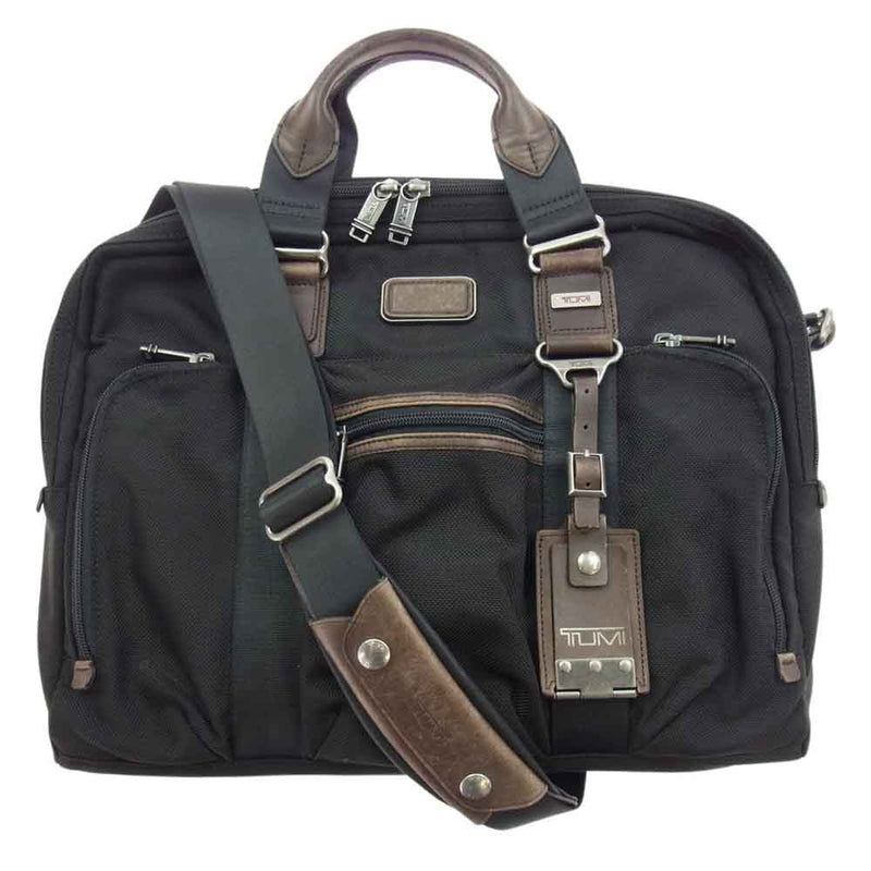 TUMI トゥミ 22611DH ブリーフ ケース ビジネス バッグ ブラック系【中古】