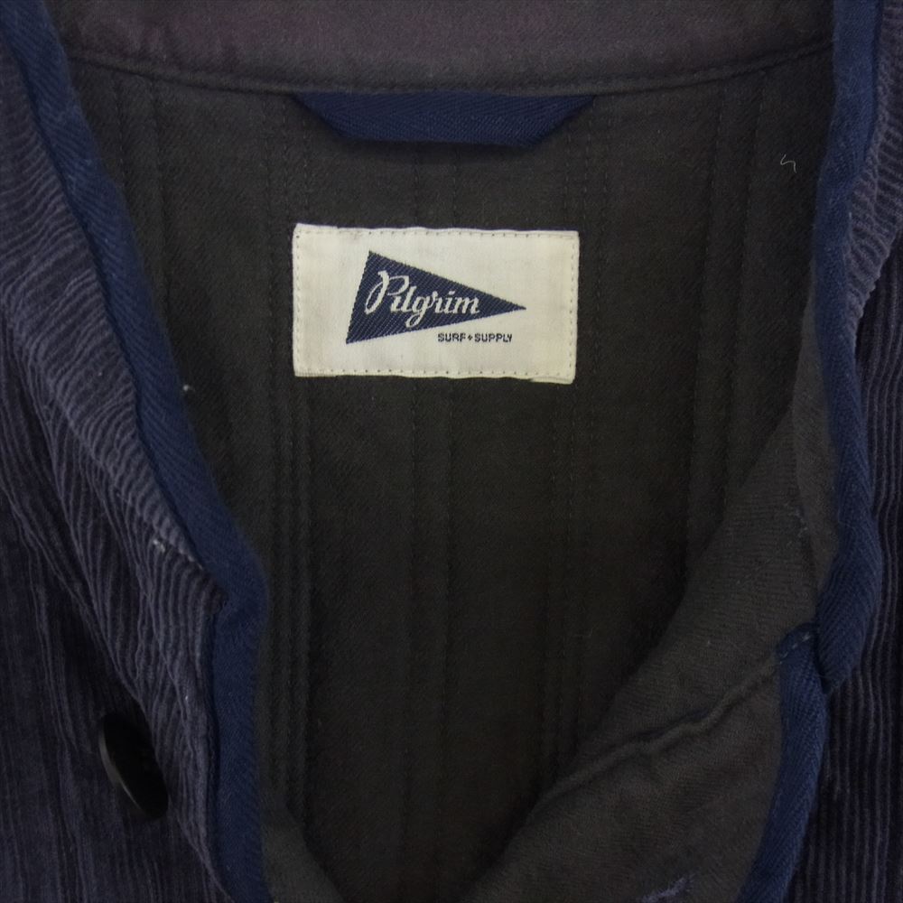 ピルグリム コーデュロイ ジャケット ネイビー系 1【中古】