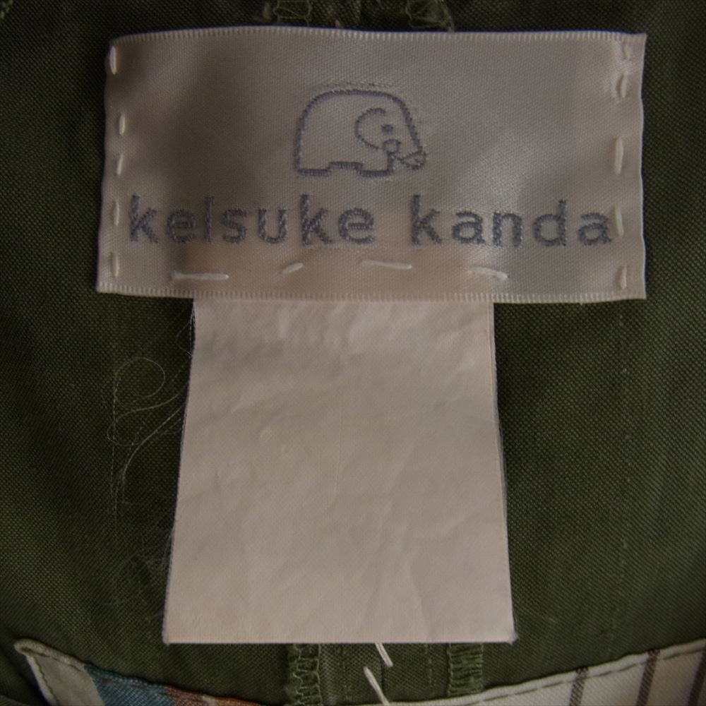 ケイスケカンダ 手縫い モッズ コート カーキ系【中古】