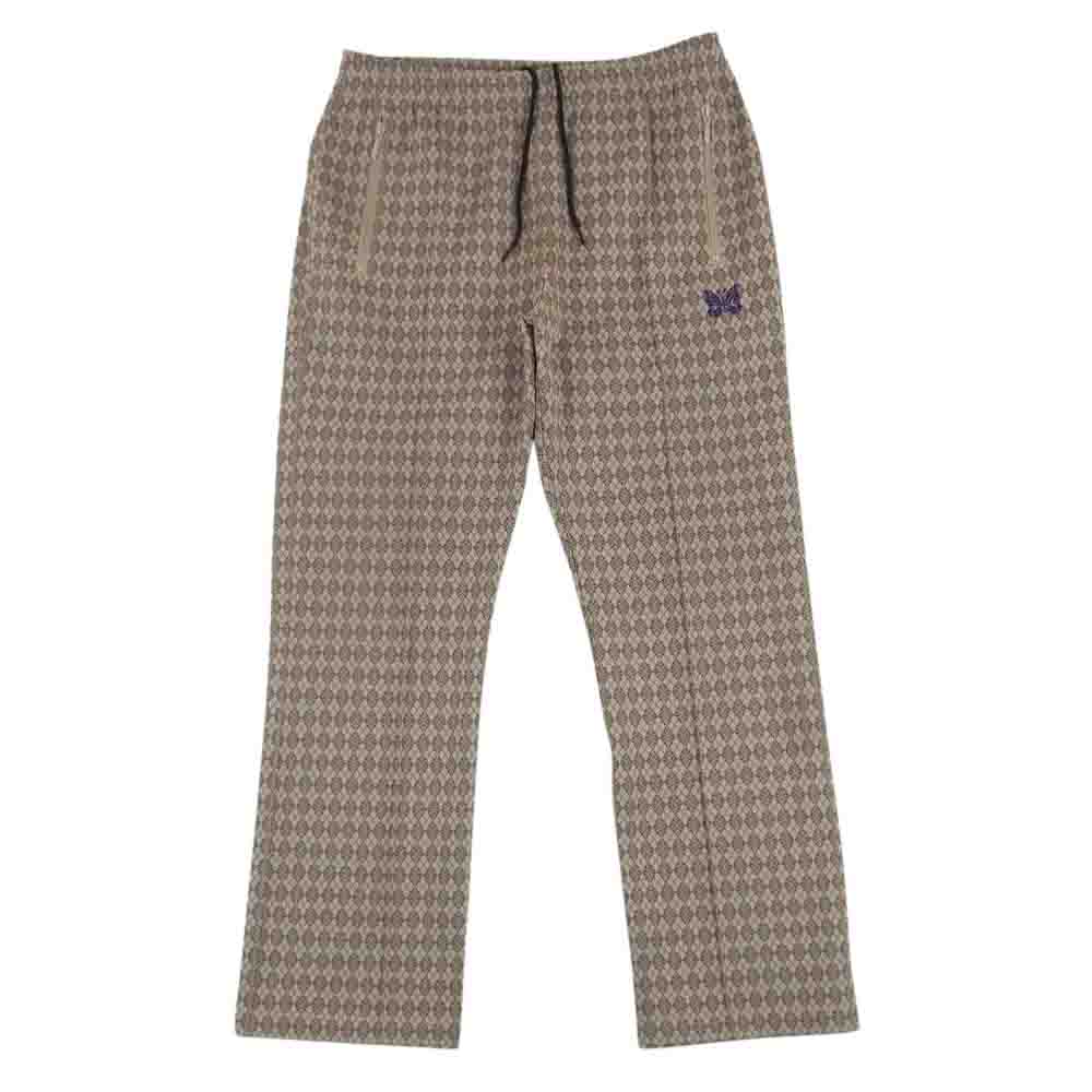 Needles トラックパンツ ナロー ブラウン xs ストレート S ブラウン