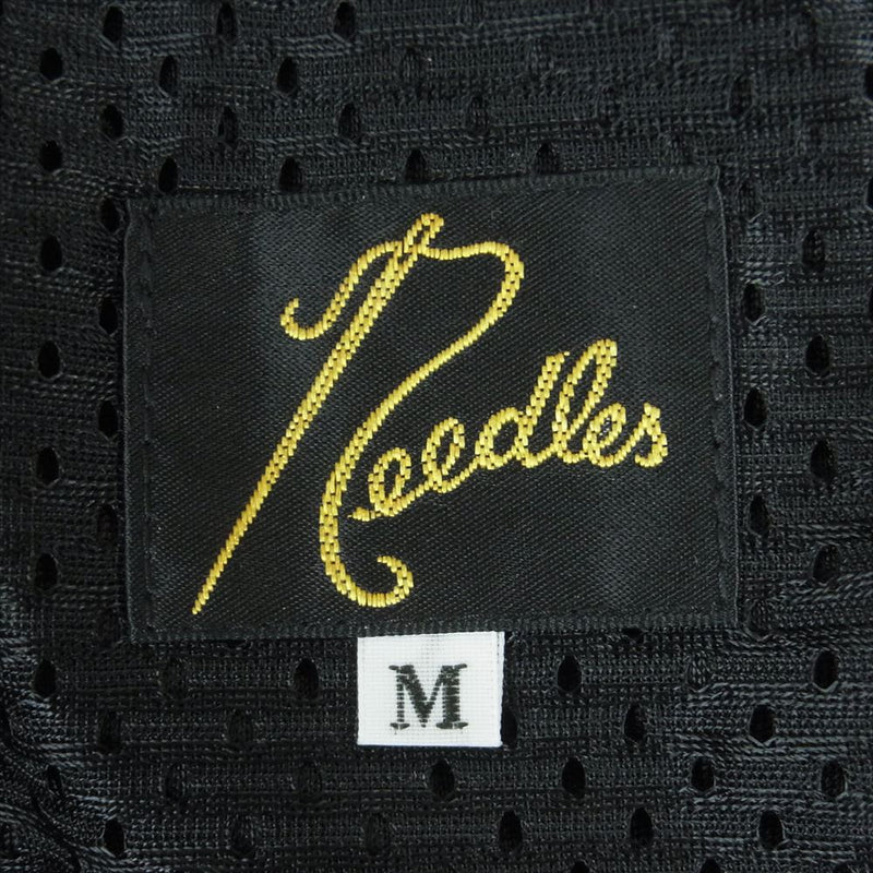 Needles ニードルス 21AW J0220 TRACK PANT POLY JQ ペイズリー柄 総柄 トラック パンツ ブラウン系 ベージュ系 M【美品】【中古】