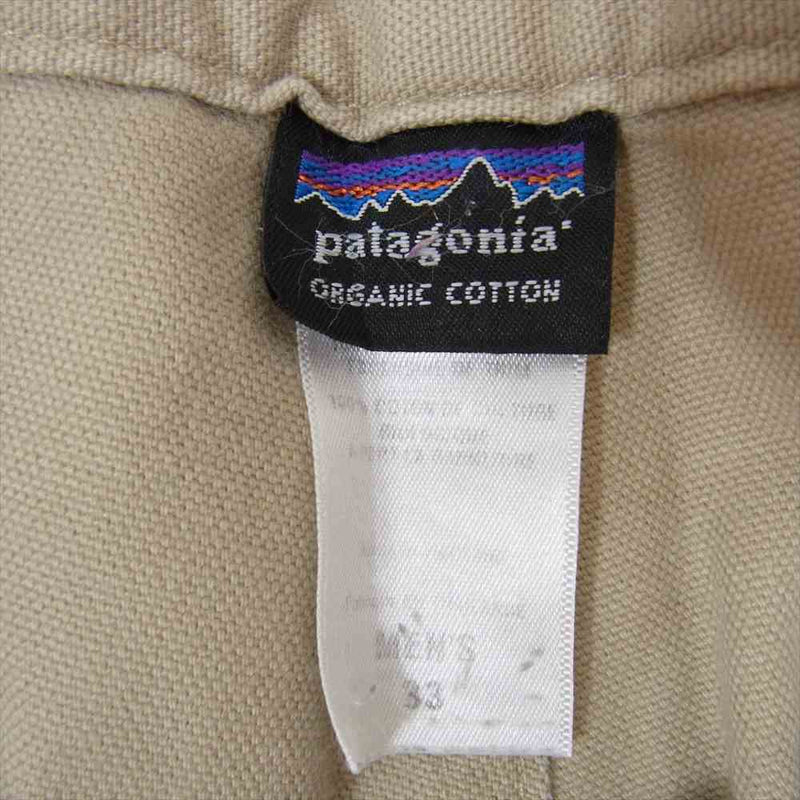 patagonia パタゴニア オーガニック コットン ライトチノ ストレート パンツ ベージュ ベージュ系 33【中古】