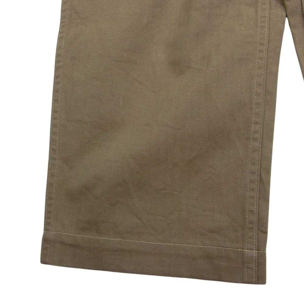 WAREHOUSE ウエアハウス MILITARY HERRINGBONE UTILITY PANTS ミリタリー ヘリンボーン トラウザー パンツ ベージュ系 29【中古】