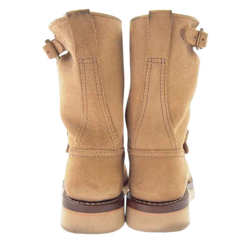 WESCO ウエスコ 187492 BOSS バーラップ エクス プローラー  ラフウアウト エンジニア ブーツ ライトブラウン系 9.5E【中古】