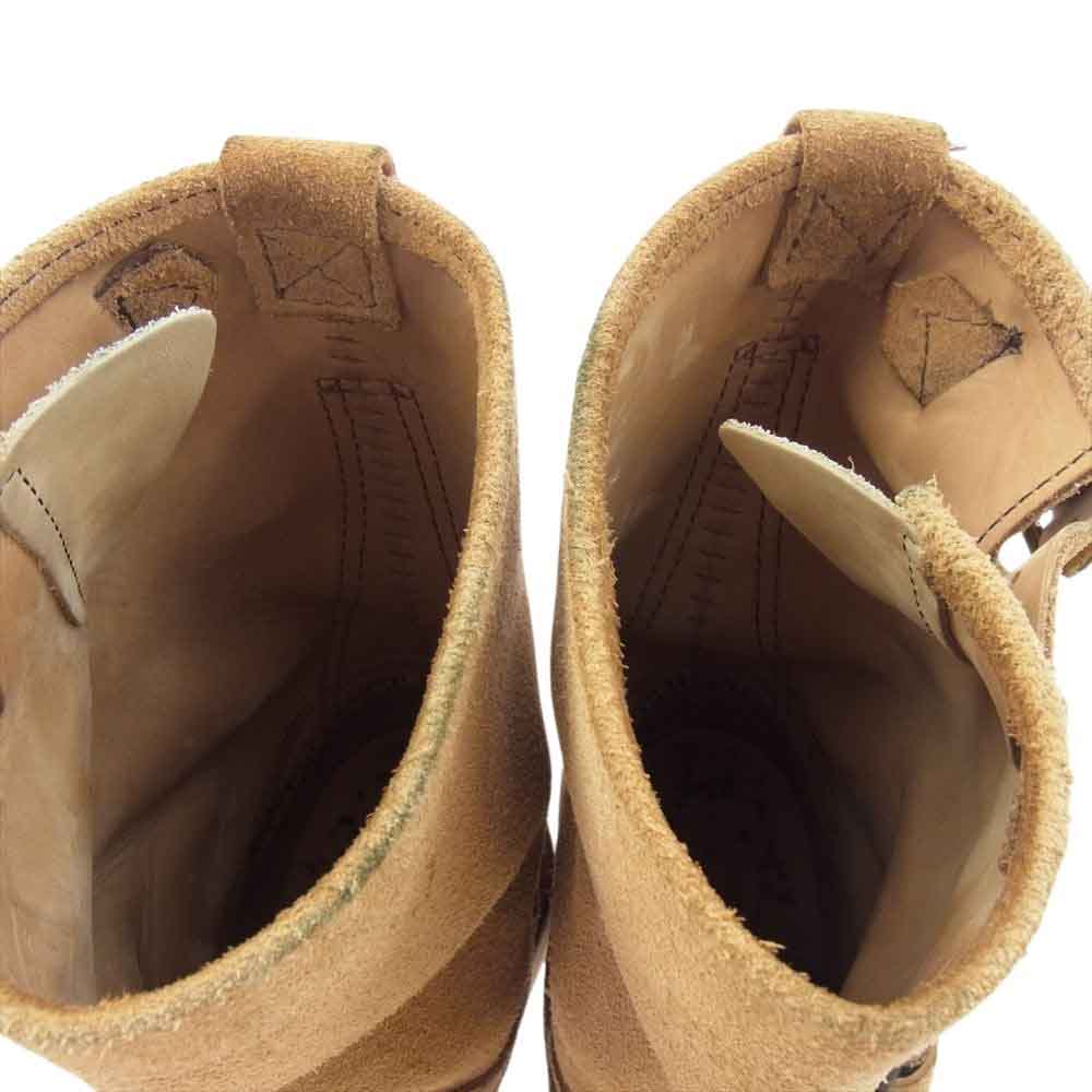 WESCO ウエスコ 187492 BOSS バーラップ エクス プローラー  ラフウアウト エンジニア ブーツ ライトブラウン系 9.5E【中古】