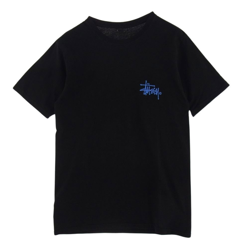 STUSSY ステューシー VENUS PIGMENT DYED TEE ヴィーナス ピグメント Tシャツ カットソー ブラック系 S【中古】