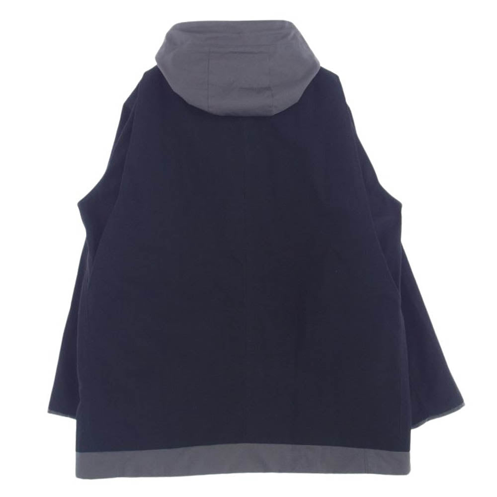Carhartt カーハート 24SS sacai Carhartt WIP Reversible Duck Coat サカイ リバーシブル ダック コート  ブラック系 グレー系 2【極上美品】【中古】
