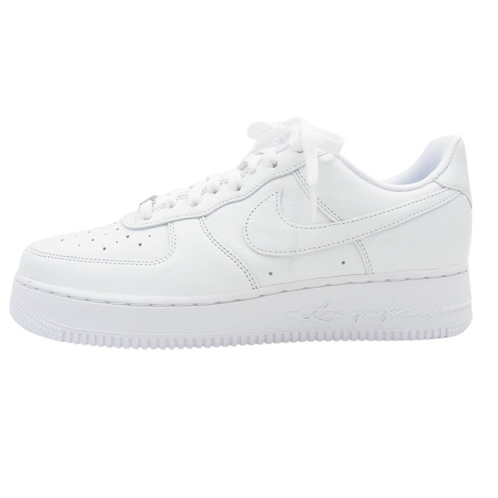 NIKE ナイキ CZ8065-100 AIR FORCE 1 LOW SP Drake NOCTA ドレイク ノクタ エアフォース1 ローカットスニーカー ホワイト系 27cm【新古品】【未使用】【中古】