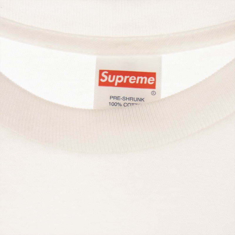 Supreme シュプリーム × TIFFANY ティファニー 21AW Box Logo Tee ティファニー ボックスロゴ 半袖カットソー Tシャツ ホワイト系 L【中古】