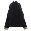 GUCCI グッチ 662270 XJDE9 GG ジャージー ジャカード ジップアップ サイドライン トラック ジャケット ブルゾン ブラック系 XXL【中古】