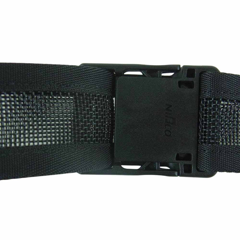 ARC'TERYX アークテリクス Heliad Belt ヒリアド セパレートバックル メッシュ ベルト 32mm ブラック系 L【中古】