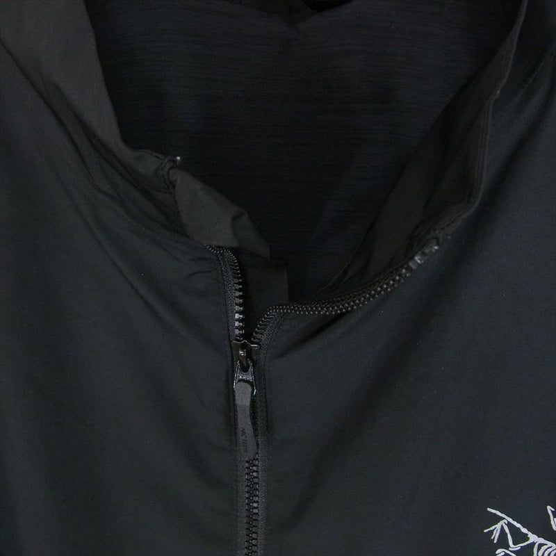 ARC'TERYX アークテリクス 2023年モデル SOLANO JACKET M GORE-TEX INFINIUM ソラノ スタンドカラー フルジップ ジャケット  ブラック系 XL【美品】【中古】