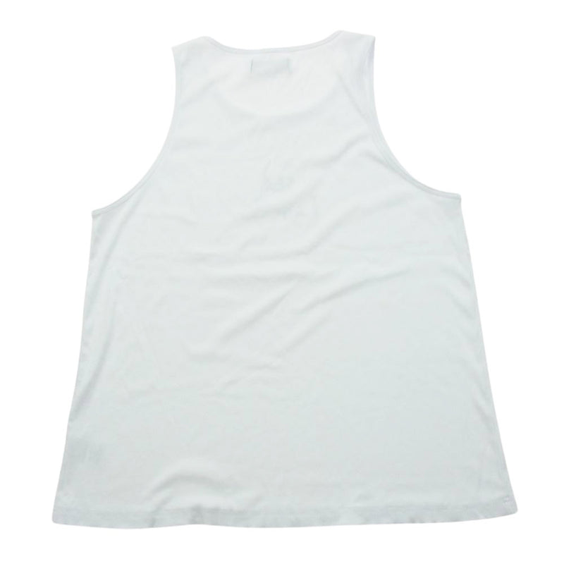 WIND AND SEA ウィンダンシー LA JOLLA TANK TOP ロゴプリント タンクトップ ホワイト系 L【中古】